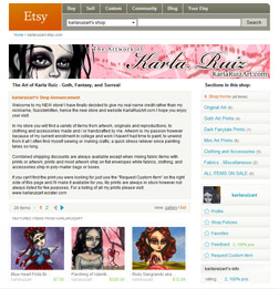 Etsy Store